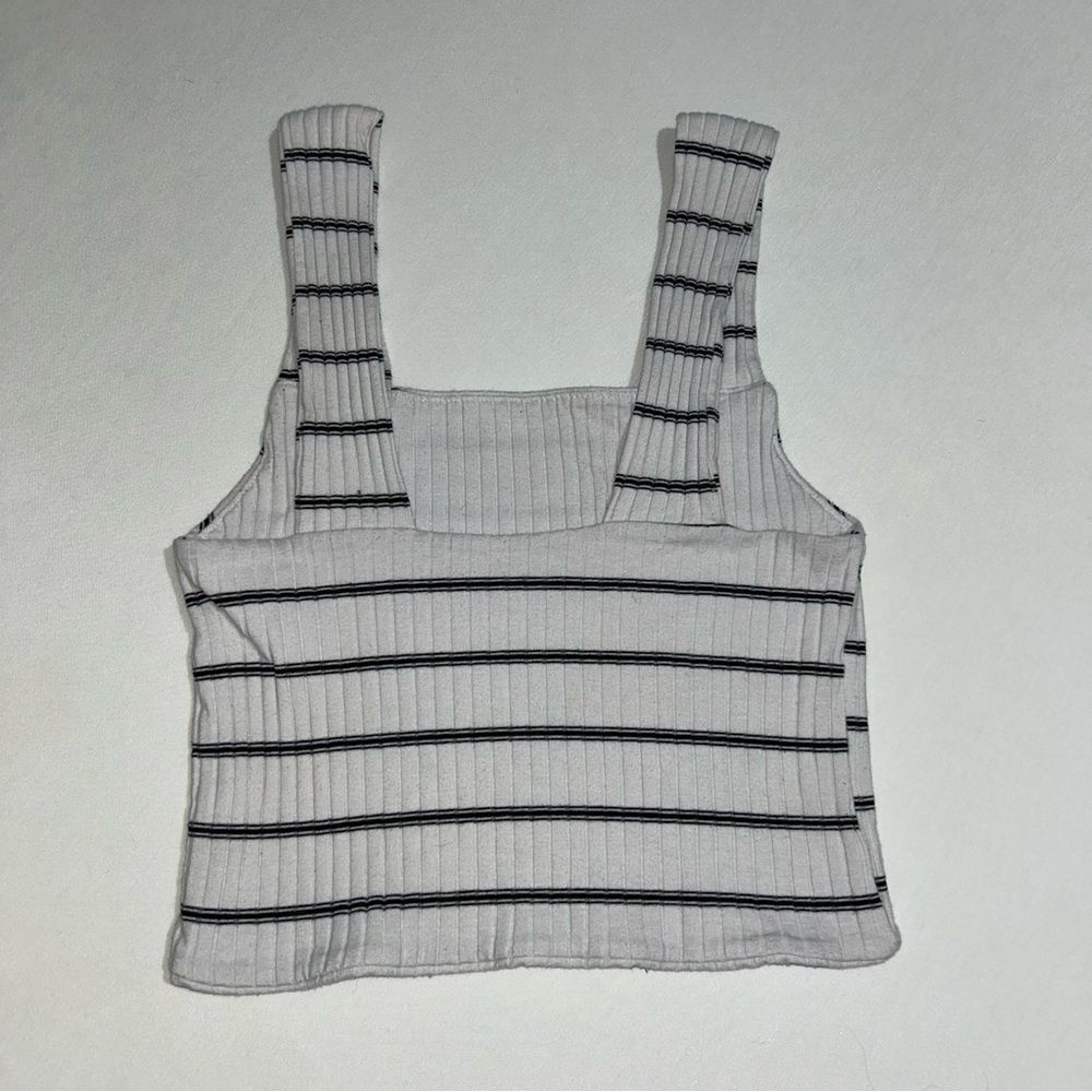 American Eagle Striped Tank Top - Picture 2 of 4